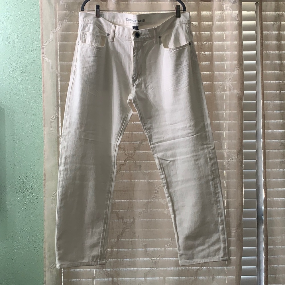DKNY jeans men’s white